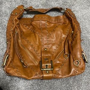 Isabella Fiore leather vintage tote